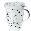 Bird Silhouette Tea Mug w/ Infuser and Lid | NEW FOR 2025