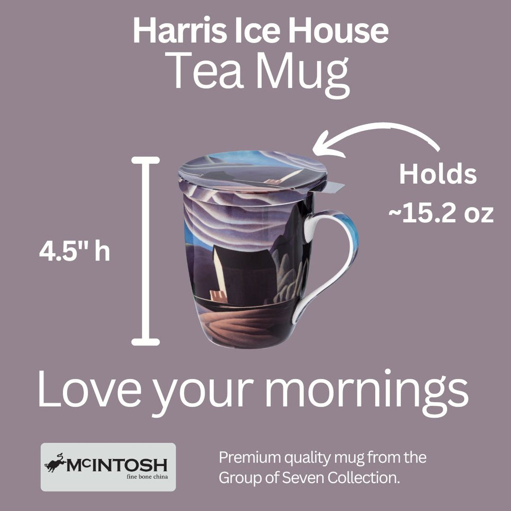 Harris Ice House Tea Mug w/ Infuser & Lid