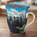 Harris Lake in Algonquin Park Tea Mug w/ Infuser and Lid