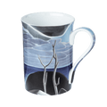 Lake Superior Lawren S Harris painting mug fine bone china 12.5 oz Classico mug, front view handle right