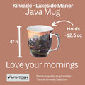 Kinkade Lakeside Manor Tasse Java 