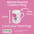 McIntosh Rose Pink Classico Mug