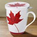 Memories of Canada Tea Mug W/Infuser and Lid