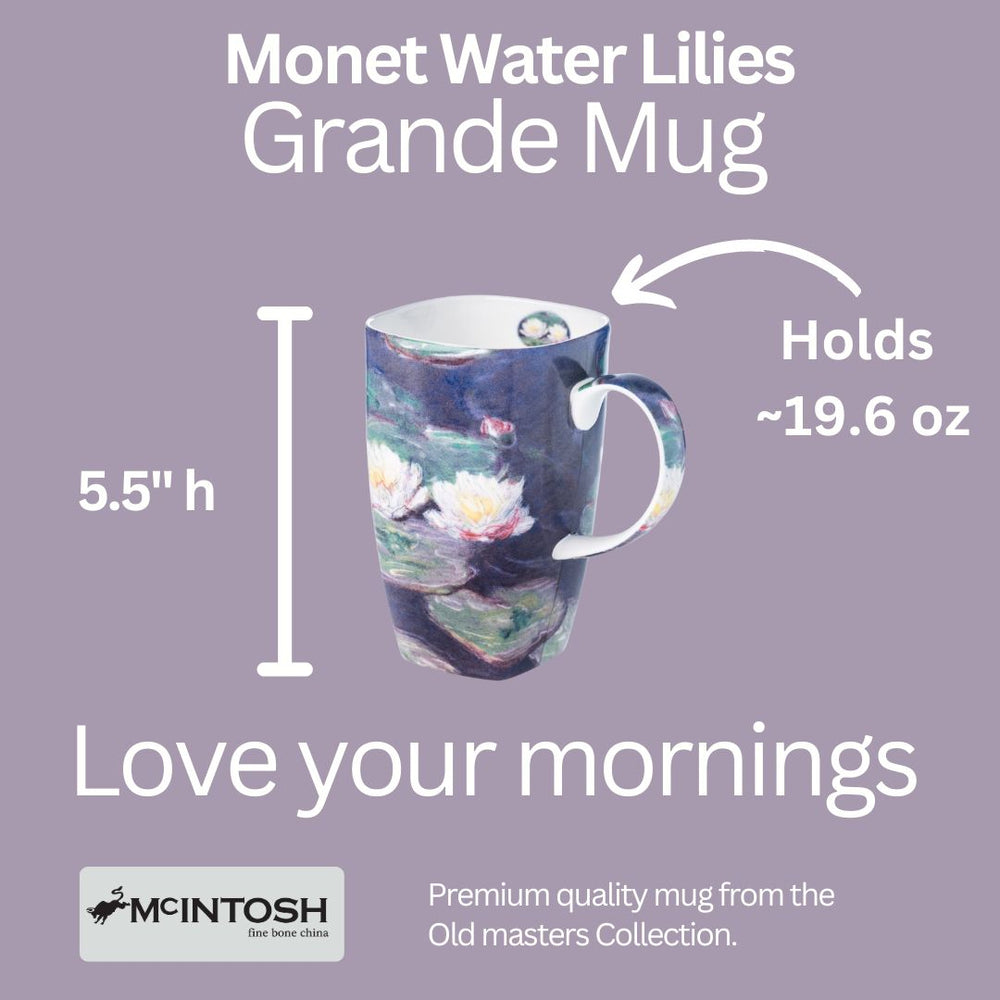 Monet Water Lilies Grande Mug