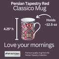 Persian Tapestry Red Classico Mug