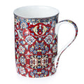 Tapisserie Persane rouge tasse classico