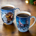 Paire de tasses Père Noël