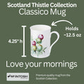 Chardon d'Ecosse Lot de 3 tasses