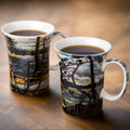 Thomson The Canoe/West Wind Mug Pair