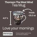  Thomson The West Wind Tasse à thé avec infuseur et couvercle