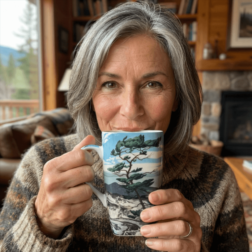 Casson White Pine Grande Mug