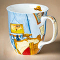 Chambre  à Arles Van Gogh tasse java