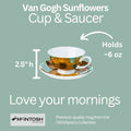 Van Gogh Sunflowers Cup & Saucer