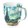 Van Gogh Wheatfields with Cypresses Java Mug