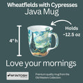 Van Gogh Wheatfields with Cypresses Java Mug