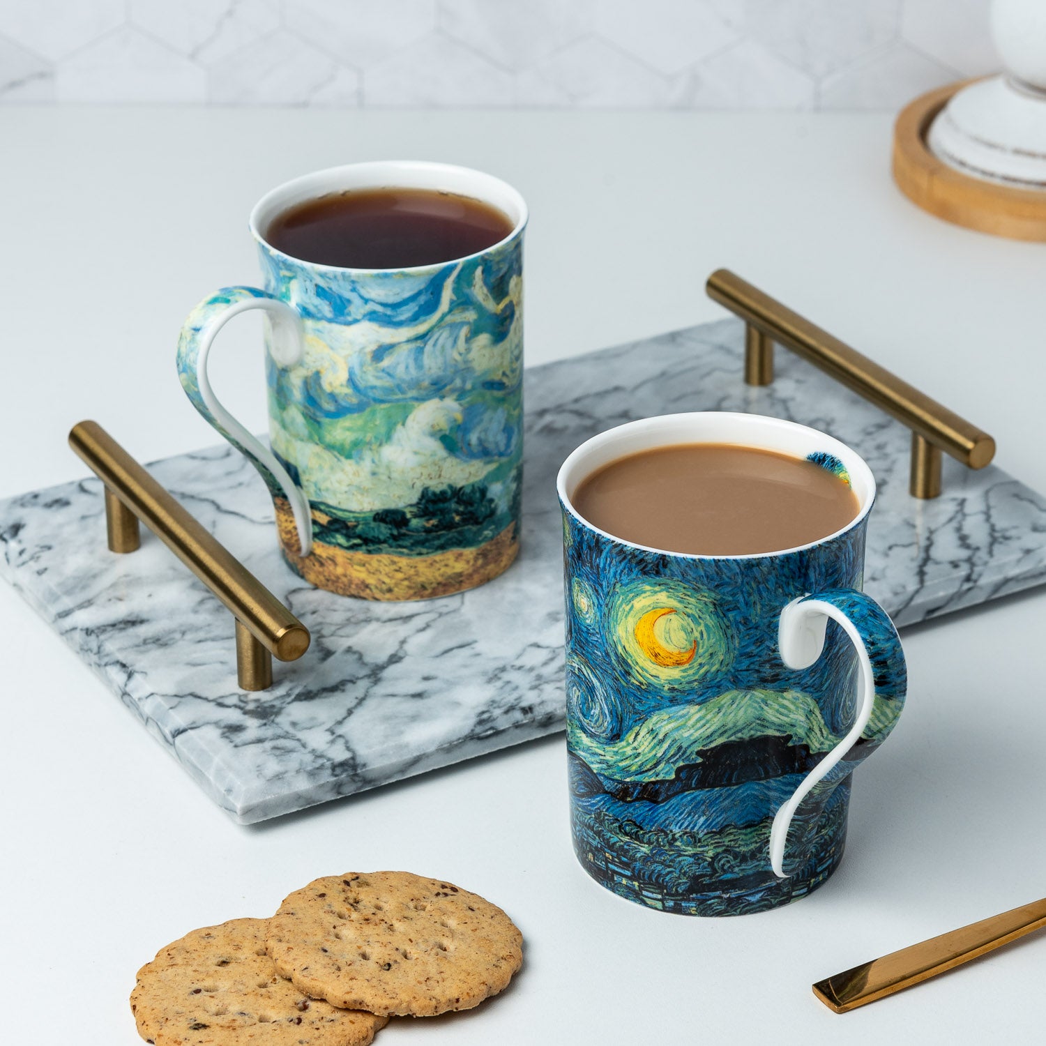 Van Gogh set of 6 Classico Mugs