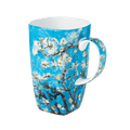 Van Gogh Almond Blossom Grande mug, 19.6 oz (580 ml) fine bone china mug, front view, handle right