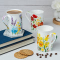 Ensemble de 3 tasses Aquarelles