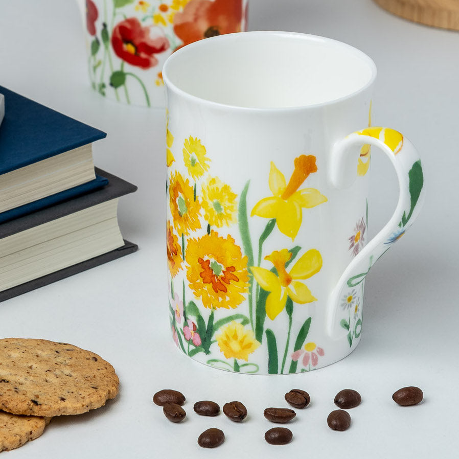 Watercolors Yellow Classico Mug