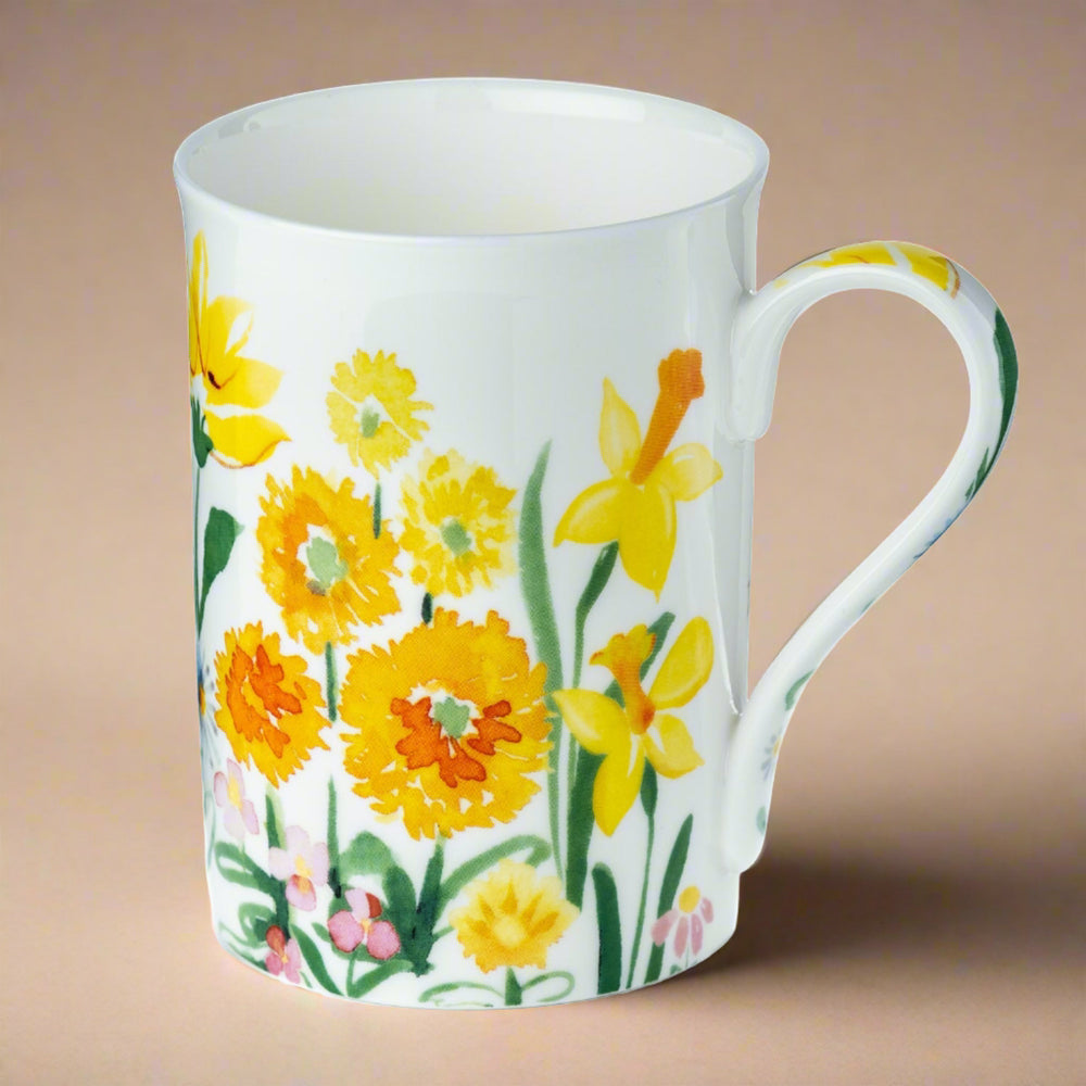 Watercolors Yellow Classico Mug