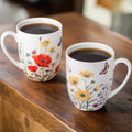 Wildflowers Mug Pair