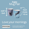 Bateman Eagles Mug Pair - McIntosh Shop