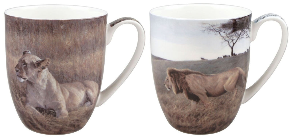 Bateman Lions Mug Pair - McIntosh Shop