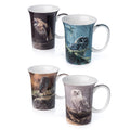 Bateman Owls set of 4 Mugs - McIntosh Shop