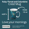 Bateman Ruby - Throat and Columbine Crest Mug - McIntosh Shop