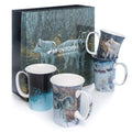 Bateman Wolves set of 4 Mugs - McIntosh Shop