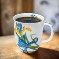 Botanical Flowers Garden Iris Java Mug | NEW FOR 2024 - McIntosh Shop