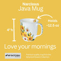 Botanical Flowers Narcissus Java Mug | NEW FOR 2024 - McIntosh Shop