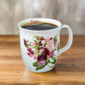 Botanical Flowers Pink Sweet Pea Java Mug | NEW FOR 2024 - McIntosh Shop