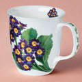 Botanical Flowers Purple Primrose Java Mug | NEW FOR 2024 - McIntosh Shop