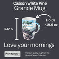 Casson White Pine Grande Mug - McIntosh Shop