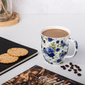 Chintz Dark Blue Roses Java Mug - McIntosh Shop