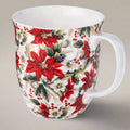 Chintz Poinsettia Java Mug - McIntosh Shop