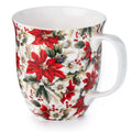 Chintz Poinsettia Java Mug - McIntosh Shop