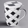 Criss Cross Tea Mug w/ Infuser and Lid - McIntosh Shop