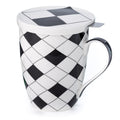 Criss Cross Tea Mug w/ Infuser and Lid - McIntosh Shop