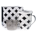 Criss Cross Tea Mug w/ Infuser and Lid - McIntosh Shop