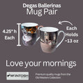 Degas Ballerinas Mug Pair - McIntosh Shop