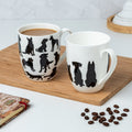 Dog Silhouette Mug Pair - McIntosh Shop