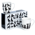 Dog Silhouette Mug Pair - McIntosh Shop