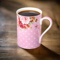 Dots & Roses Pink Classico Mug - McIntosh Shop