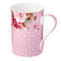 Dots & Roses Pink Classico Mug - McIntosh Shop