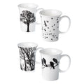 Eternal Silhouette set of 4 Mugs - McIntosh Shop