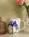 Garden Collection Blue Iris Java Mug - McIntosh Shop