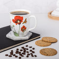 Garden Collection Poppies Java Mug - McIntosh Shop