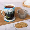 Harris Lake in Algonquin Park Tea Mug w/ Infuser and Lid - McIntosh Shop